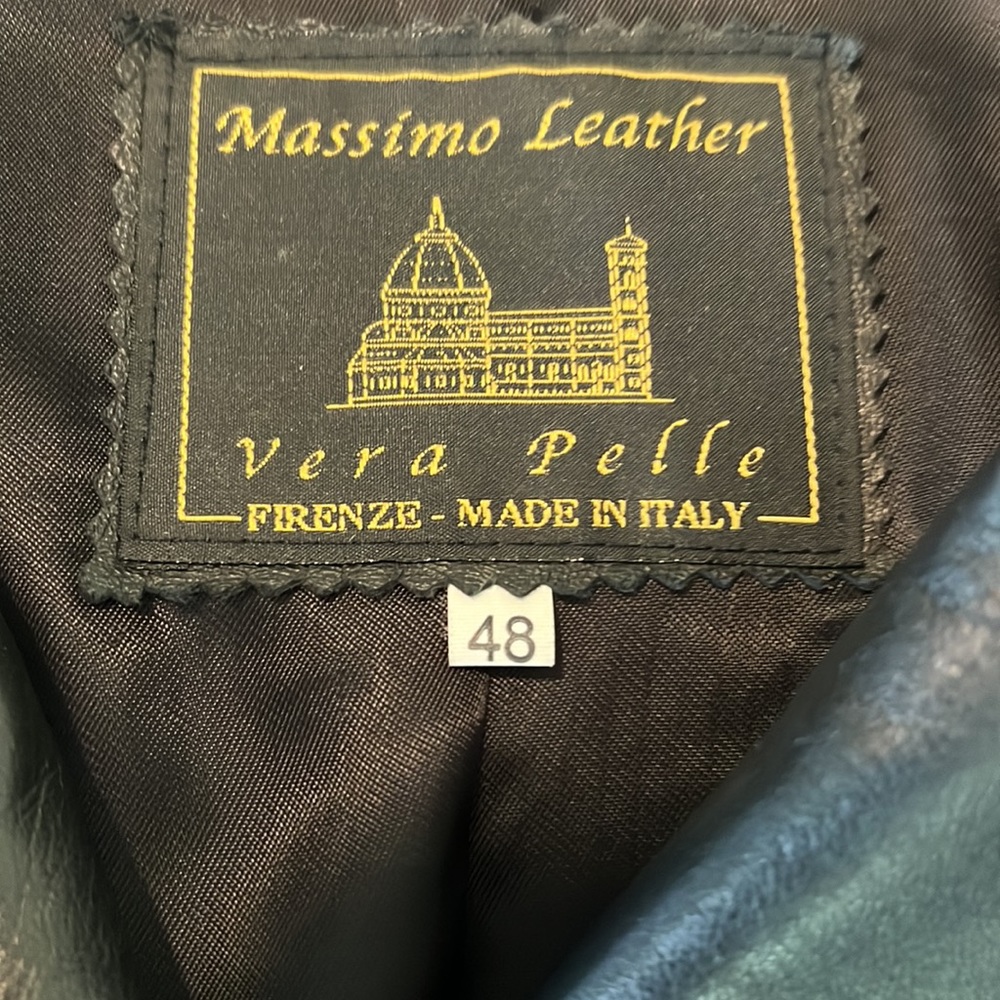 Italian leather jacket - Picture 4 of 7